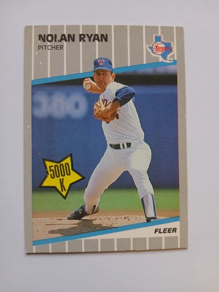 1989 Fleer Update - Nolan Ryan #U-67  RARE ERROR CARD! - Image 1 of 4