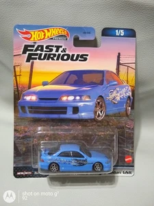 Hot Wheels Custom Acura Integra Sedan GSR Premium Fast & Furious 1/5 Real Riders - Bild 1 von 7