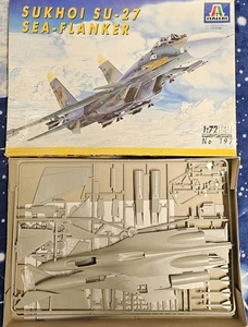 Sukhoi  SU-27 "Sea-Flanker" ITALERI 1:72 n.197 Russia Jet guerra - Foto 1 di 1