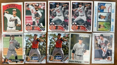 GRAYSON RODRIGUEZ  20 CARD ROOKIE prospect RC LOT W Chrome Bowman 1sts 2020 2023 - Image 1 of 2