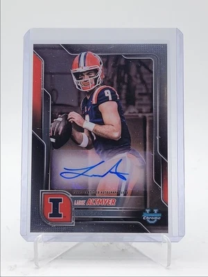LUKE ALTMYER 2025 BOWMAN UNIVERSITY CHROME AUTOGRAPH B AUTO Q4282 - Image 1 of 2