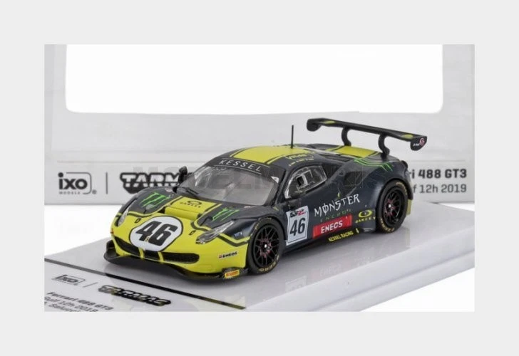 TARMAC T64-072-19GUF46 FERRARI - 488 GT3 3.9L TURBO V8 TEAM KESSEL RACING VR46 M