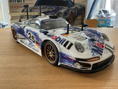 Tamiya Porsche 911 GT1 1/10 RC 4WD TA03R-S 58193 - Image 1 of 4