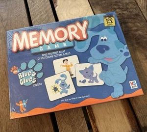 New In Plastic Blues Clues Memory Game Ages 3-6 Milton Bradley. - Picture 1 of 5