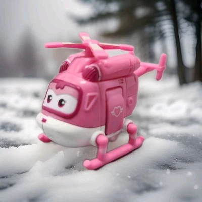 ¡Diversión! Figura helicóptero robot transformador Super Wings Dizzy escala 5 pulgadas  Foto 1 de 4