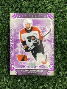 Sean Couturier 2024-25 Artifacts Purple Materials Dual Patch /25 Flyers - Picture 1 of 2