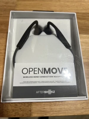 Shokz - OpenMove Bone Conduction Open Ear Lifestyle/Sport Headphones Gray AS660 - Image 1 of 3