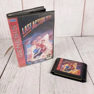 Last Action Hero (Sega Genesis, 1993) - Sin Manual - Juego + Estuche - PROBADO FUNCIONANDO - Imagen 1 de 7