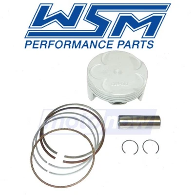 WSM Piston Kit for 2007-2012 Yamaha VX1100C WaveRunner VX Sport - Engine qt Foto 1 de 4