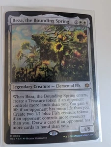 Beza, the Bounding Spring Bloomburrow Foil MTG - Bild 1 von 1