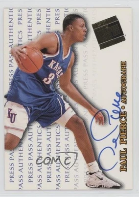 Press Pass Authentics 1998 automático Paul Pierce novato automático RC HOF Foto 1 de 2