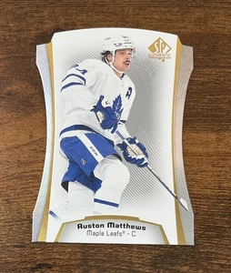 2021-22 Upper Deck SP Authentic Die-Cuts Auston Matthews #DC-17 Maple Leafs - Picture 1 of 2