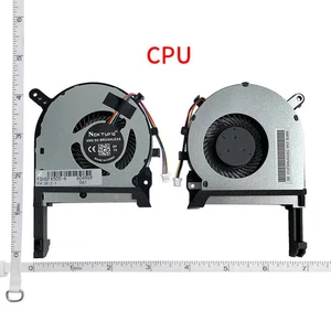 GPU CPU Cooling Fans For ASUS FX95D FX86 FX95G FX505DD FX505DT FX505DY FX505GD  - Picture 1 of 8