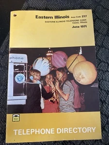 Eastern Illinois Telephone Corp pagine gialle rubrica telefonica prefisso 217 giugno 1971 - Foto 1 di 5