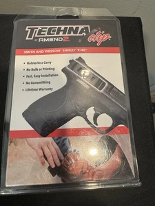 Techna Clip SHBR Conceal Carry S&W Smith & Wesson Shield 9mm .40 BLK RH NEW - Picture 1 of 2