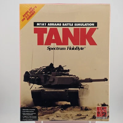 Tank: The M1A1 Abrams Battle Tank Simulation, 1989, Big Box, New & Sealed - Image 1 of 4