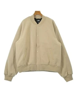 STUSSY Varsity Jackets Beige XXL 2200601139019 - Picture 1 of 6
