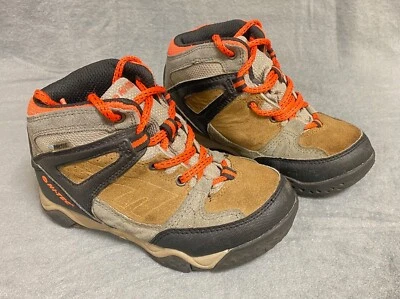 Hi-Tec Kid's Tucano Waterproof Junior Hiking Boot (Size US 12) Desert/Black - Image 1 of 4