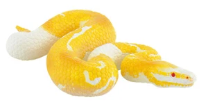 BULLYLAND® 68485 " Albino Königsphyton ", NEU mit Fähnchen, DHL-Paketversand - Bild 1 von 1