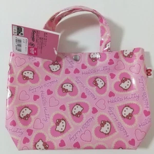Sanrio Hello Kitty Damen Mini Beuteltasche Tasche Lahm Herz Muster Anime Figur - Bild 1 von 7