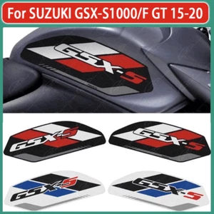 3D Side Tank Pad Protector Decal Stickers Case For SUZUKI GSX-S1000/F GT 2015-20 - Picture 1 of 7