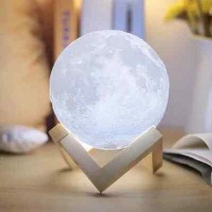 UMIDIFICATORE PROFUMATORE LUNA LED AROMATERAPIA DIFFUSORE OLI ESSENZIALI 880ML - Bild 1 von 7