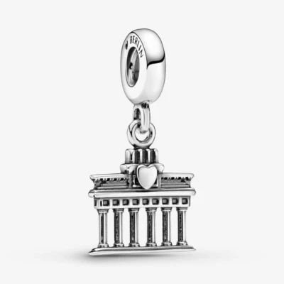 PANDORA Charm Anhänger Berlin Brandenburger Tor 925 Sterlingsilber Damen 791081 - Bild 1 von 3