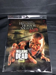 Universal Studios Halloween Horror Nights Walking Dead Lenticular Zombie Poster - Bild 1 von 10