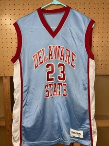 Delaware State Hornets NCAA Basketball Jersey Adult Size 42 - Picture 1 of 6