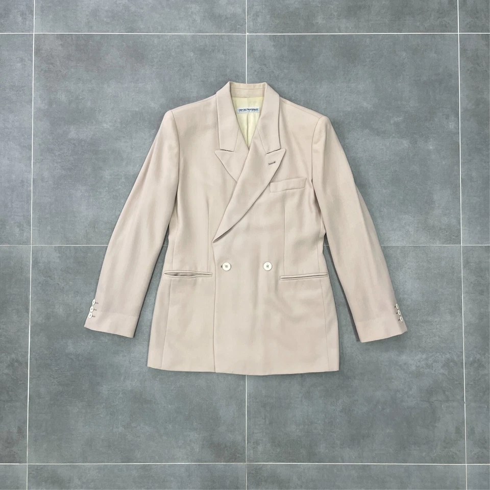 Vintage Emporio Armani Wool Blazer Size 46 - Image 1 of 4