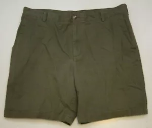 Abito pantaloncino uomo Van Heusen Studio grigio cotone piatto davanti 38" vita x 9" 1-449 - Foto 1 di 5