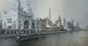 1900 Esposizione di Parigi Esposizione Mondiale Trocadero Via delle Nazioni illustrata - Foto 1 di 6