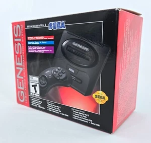 SEGA GENESIS MINI 2 NUEVO SIN USAR 2022 Consola Oficial 60 Juegos Lanzamiento EE. UU. - Imagen 1 de 10