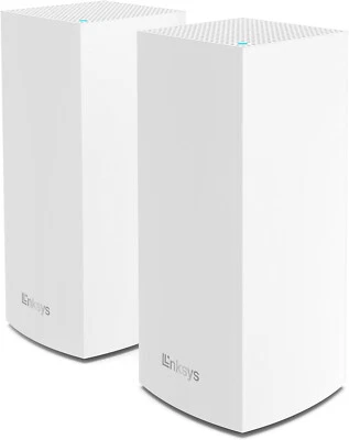 Linksys Velop MX8400 WLAN Router Mesh-WiFi (AX4200) WiFi 6 System 2er Pack weiß - Bild 1 von 4