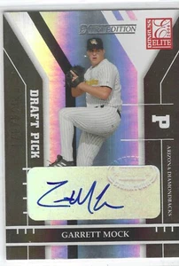 Garrett Mock Auto - Signed Autograph 2004 Donruss Elite Extra Edition #345 DBack - Picture 1 of 1