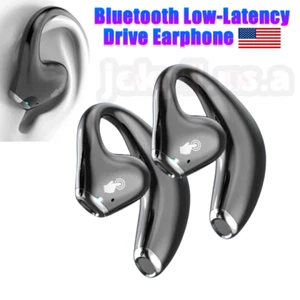 For Samsung Galaxy S23 S22 S21 Ultra S24+ Bluetooth Wireless Earhook Earphones - Picture 1 of 7