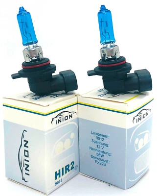 2x HIR2 55W 12V Xenon Optik Blau 9012 Scheinwerfer Halogen PKW Lampe Glühbirne - Bild 1 von 4