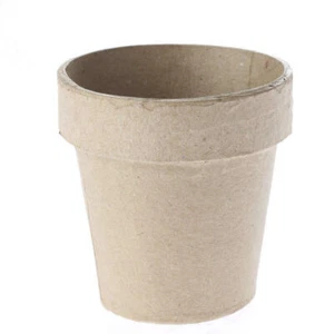Set of 16 Ready to Decorate Mini Paper Mache Flower Pots - Picture 1 of 3