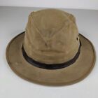 Vintage Filson Tin Cloth Waxed Canvas Packer Hat Size L/XL