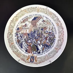 Vintage Historical D'Arceau Limoges Plates - Lafayette Legacy - 1970s Porcelain - Picture 1 of 4