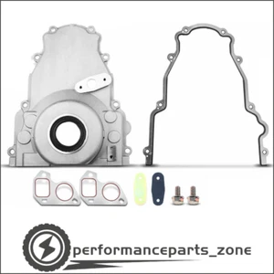Engine Timing Cover & Install Gasket Set for Cadillac Chevy GMC Hummer Pontiac - Picture 1 of 8