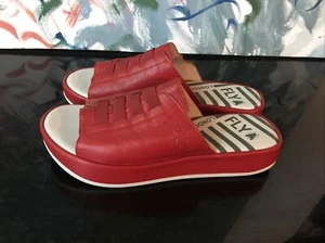 Fly London Slipper Sandalen 38 Keilabsatz - Bild 1 von 10