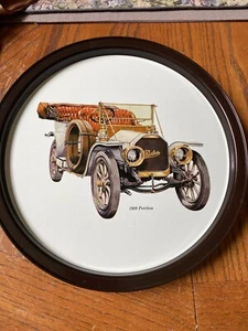 1909 Peerless Metal Serving Tray Antique Car Vtg Collectible Atlantic Can Co - Picture 1 of 2