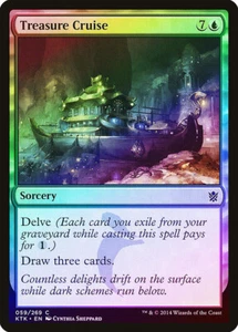 Treasure Cruise FOIL NM/LP Khans of Tarkir - Picture 1 of 1