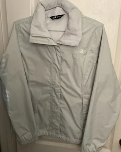 The North Face Women's Resolve 2 Jacket, Tin Grey, Medium  With Storable Hood - Picture 1 of 3