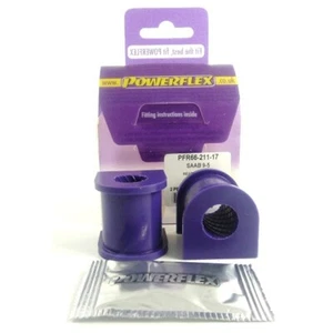 Bujes de barra antivuelco traseros Powerflex - 17 mm para Saab 9-5 YS3E (98>10) PFR66-211-17 - Imagen 1 de 4