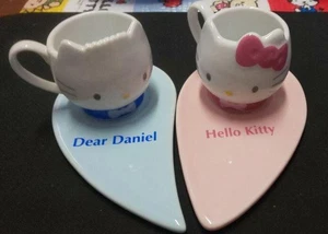 Sanrio Hello Kitty & Dear Daniel Demitasse Kaffeetasse Paar selten - Bild 1 von 1