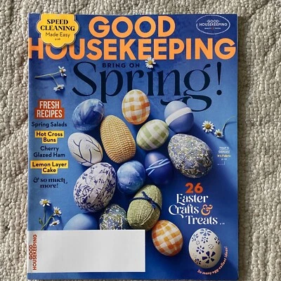 Good Housekeeping Magazine April 2023 Bring on Spring 26 Easter Crafts & Treats - Image 1 of 4