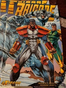 1993 Image Comics Brigade Comic Issue #6 First Printing EX fine Condition - Picture 1 of 3