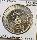 1990 Whistler British Columbia  $1 25th Anniversary token Brilliant Uncirculated